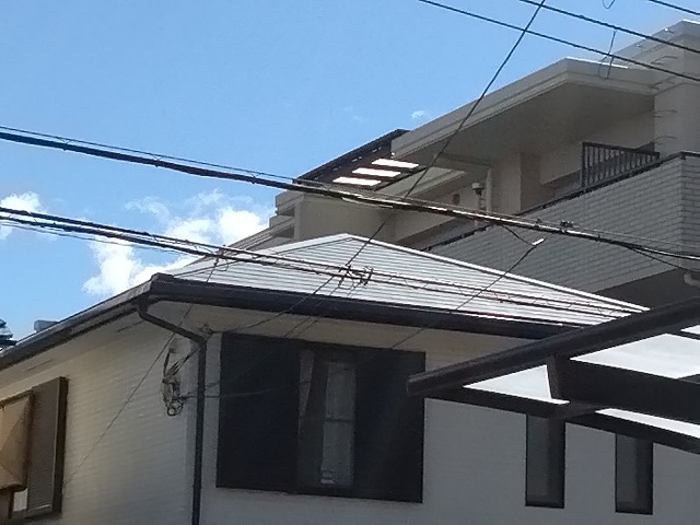 加古川市　カラーベストコロニアル屋根